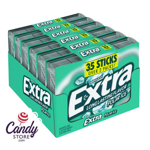 Extra Polar Ice Gum Mega Pack 4.13oz - 6ct CandyStore.com
