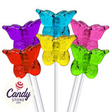 Fancy Pops Butterflies Lollipops - 100ct CandyStore.com
