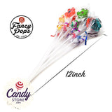 Fancy Pops Flowers Assorted Lollipops - 100ct CandyStore.com
