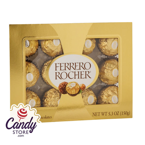 Ferrero Rocher 12 Pc 5.3oz Box - 12ct | CandyStore.com