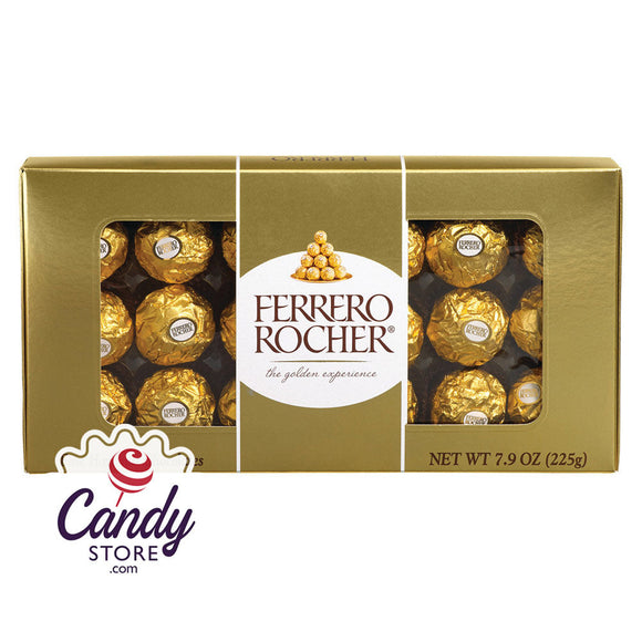 Ferrero Rocher 18-Piece 7.9oz Boxes CandyStore.com