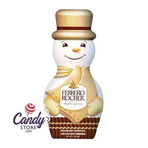 Ferrero Rocher Hollow Foil Snowman 3.1oz - 18ct CandyStore.com