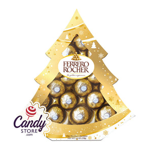 Ferrero Rocher Tree 12-Piece 5.3oz Boxes CandyStore.com