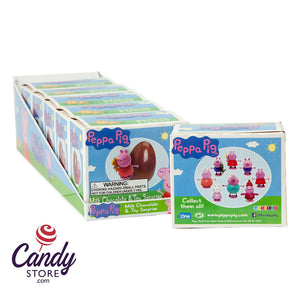 Finders Keepers Peppa Pig Chocolate And Toy Surprise 0.7oz - 6ct CandyStore.com