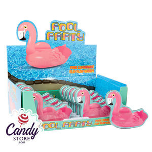 Flamingo Pool Party Tin 0.6oz - 12ct CandyStore.com