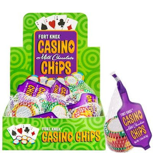 Fort Knox Chocolate Casino Chips - 18ct CandyStore.com