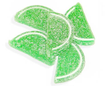 Fruit Slices Lime - 5lb CandyStore.com