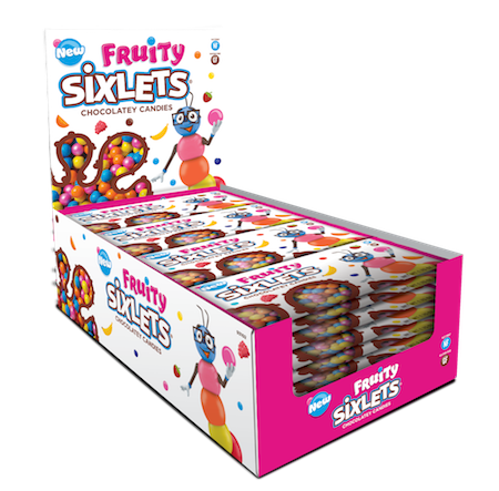 Fruity Sixlets Packs - 24ct CandyStore.com