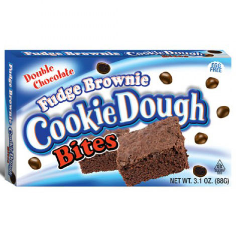 Fudge Brownie Cookie Dough Bites - 12ct Theater Boxes CandyStore.com