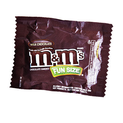 Fun Size M&Ms Milk Chocolate - 20lb | CandyStore.com