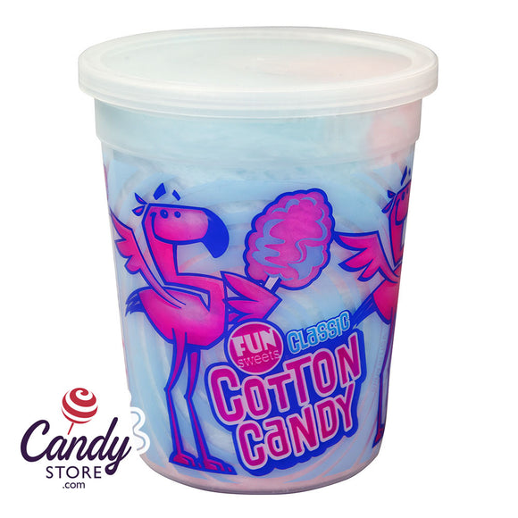 Fun Sweets Cotton Candy 2oz Tub - 12ct CandyStore.com