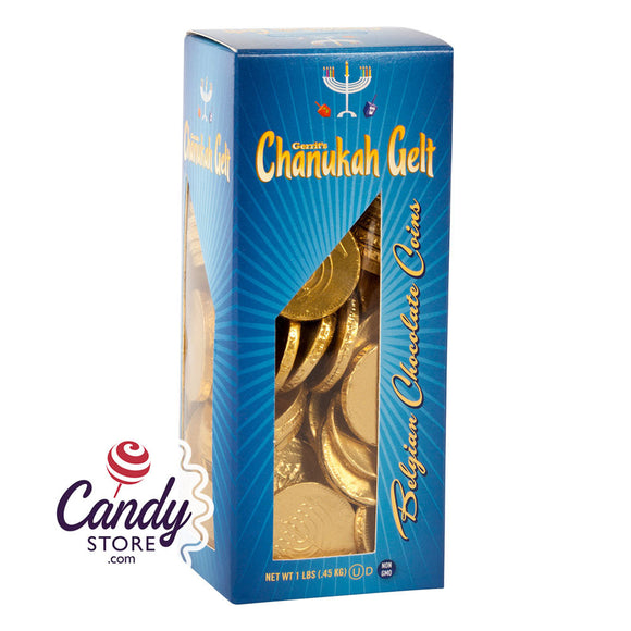 Gerrit's Chanukah Gelt 1 Pound Boxes CandyStore.com