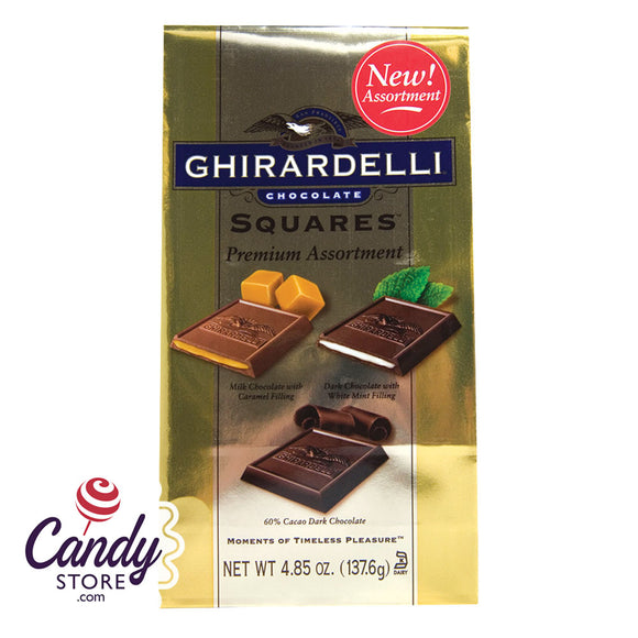 Ghirardelli Assorted Classic Squares Bags - 6ct CandyStore.com