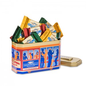 Ghirardelli Chocolate Filled San Francisco Cable Car Tin - 6ct CandyStore.com