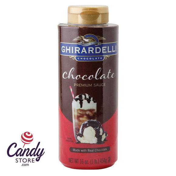 Ghirardelli Chocolate Sauce 16oz Bottle - 6ct CandyStore.com