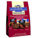 Ghirardelli Dark Chocolate Assorted Squares XL Bags - 6ct CandyStore.com