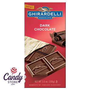 Ghirardelli Dark Chocolate Bars - 12ct CandyStore.com