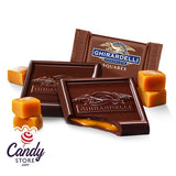 Ghirardelli Dark Chocolate and Caramel Squares Bags - 6ct CandyStore.com