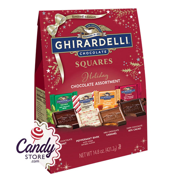 Ghirardelli Holiday Chocolate Assortment 14.8oz Extra Large Bags CandyStore.com