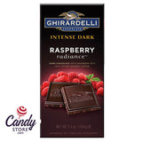 Ghirardelli Intense Dark Raspberry Radiance Bars - 12ct CandyStore.com