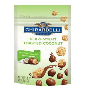 Ghirardelli Milk Chocolate Toasted Coconut Pouch - 6ct CandyStore.com