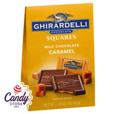 Ghirardelli Milk Chocolate and Caramel Squares Small Bags - 24ct CandyStore.com