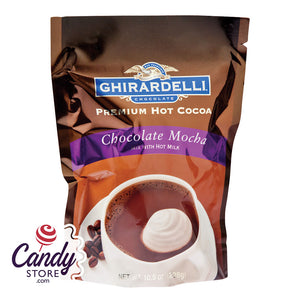 Ghirardelli Mocha Hot Chocolate 10.5oz Pouch - 6ct CandyStore.com