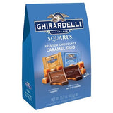 Ghirardelli Squares Premium Milk Chocolate Caramel Duo - 6ct CandyStore.com