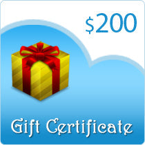 Gift Certificate $200 CandyStore.com