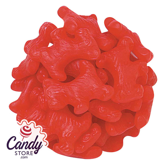 Gimbal's Wild Cherry Licorice Scottie Dogs - 5lb CandyStore.com