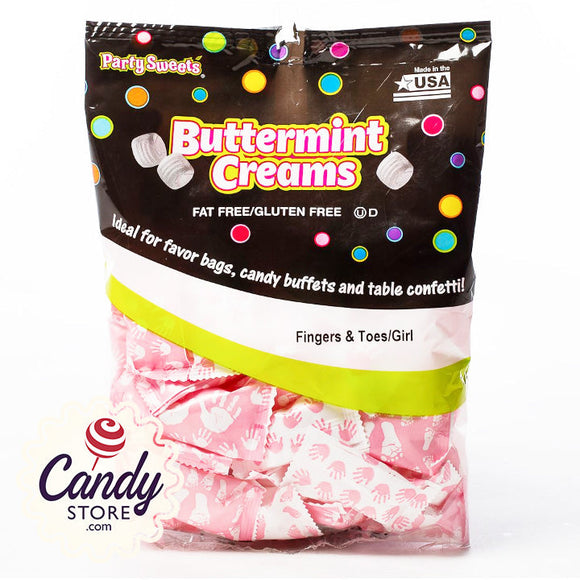 Girl Fingers & Toes Buttermint Creams - 7oz Pillow Packs CandyStore.com