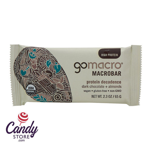 Go Macro Almonds With Dark Chocolate 2.3oz - 12ct CandyStore.com