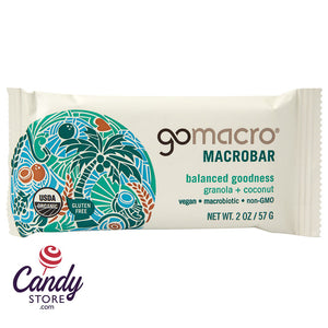 Go Macro Granola & Coconut 2.1oz Bar - 12ct CandyStore.com