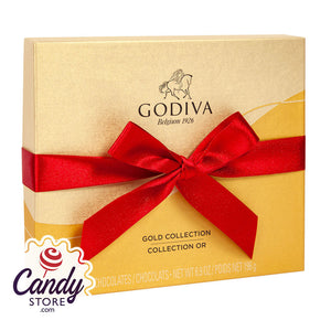 Godiva 19-Piece Holiday Ballotin 11.24oz Box - 12ct CandyStore.com
