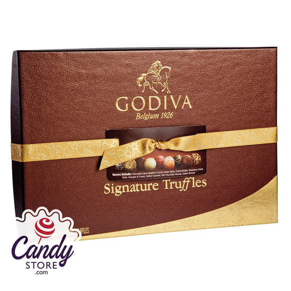 Godiva 24-Piece Signature Truffles 16.5oz Box - 12ct CandyStore.com