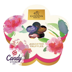 Godiva 32-Piece Flower 11.3oz Boxes - 12ct CandyStore.com