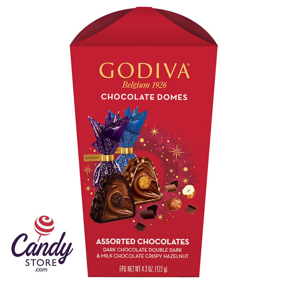 Godiva Domes Holiday Assorted 4.2oz - 6ct CandyStore.com