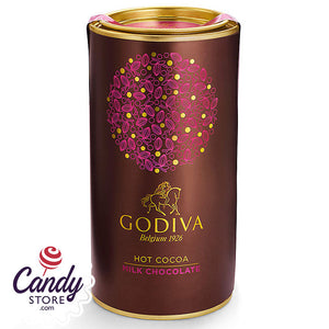Godiva Hot Cocoa Milk Chocolate 13.1oz Can - 12ct CandyStore.com