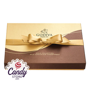 Godiva Large Milk Chocolate Assortment 22-Piece Boxes - 10ct CandyStore.com