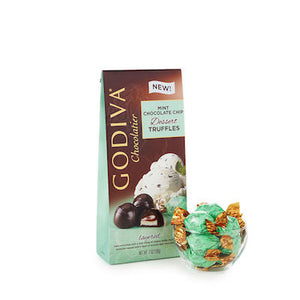 Godiva Mint Chocolate Chip Desert Truffles Bags - 6ct CandyStore.com