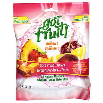 GotFruit Soft Fruit Chews Bags - 12ct CandyStore.com