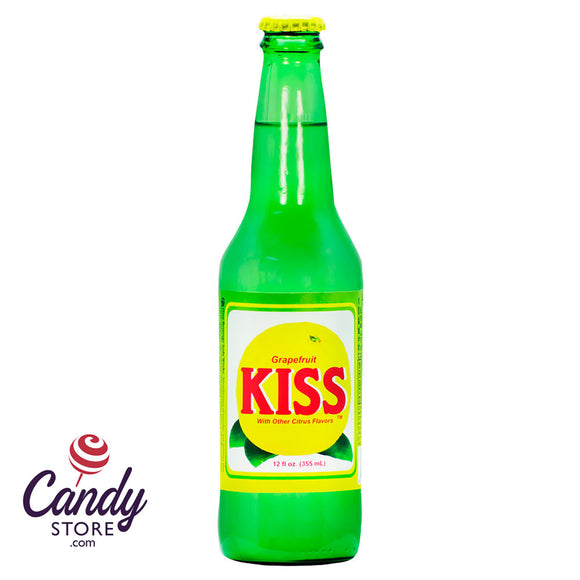Grapefruit Kiss Soda 12oz Bottle - 24ct CandyStore.com