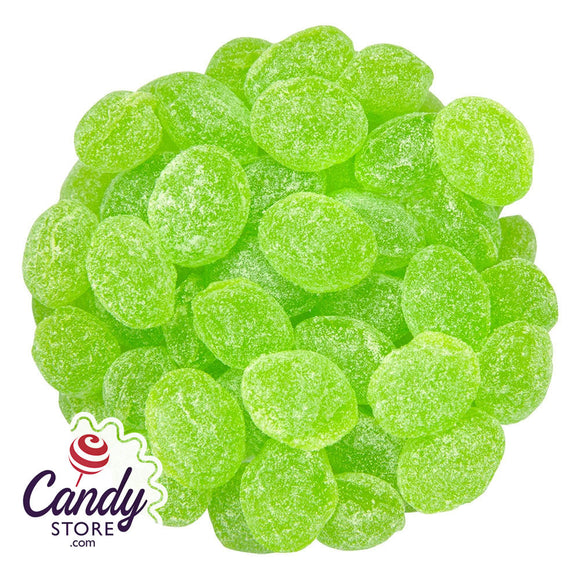 Green Apple Claey's Old Fashioned Candy Drops - 10lb CandyStore.com