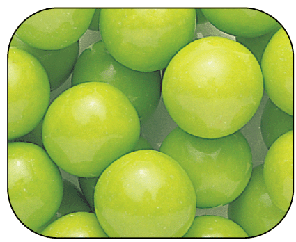 Green Apple Gumballs - 850ct CandyStore.com
