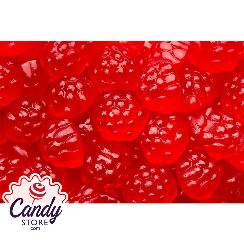 Gummi Ripe Red Raspberry - 5lb Bulk | CandyStore.com