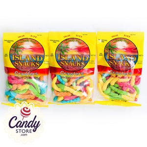 Gummy Crawlers Island Snacks - 6ct Bags CandyStore.com