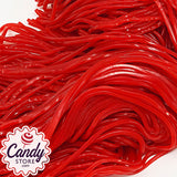 Gustaf's Strawberry Red Licorice Laces - 20lb CandyStore.com