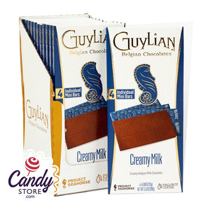 Guylian Milk Chocoalte 3.53oz Bar - 12ct CandyStore.com