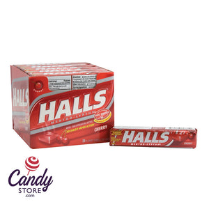 Halls Cherry Cough Drops - 20ct CandyStore.com