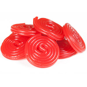 Haribo Red Licorice Wheels - 5lb CandyStore.com